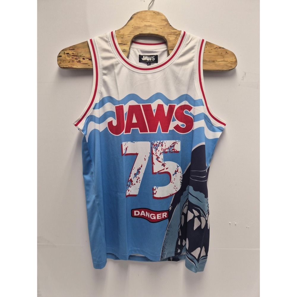 Jaws Movie Jersey #75 Shark Warning Size XL
